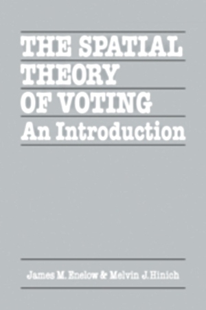 The Spatial Theory of Voting: An Introduction Book Cover